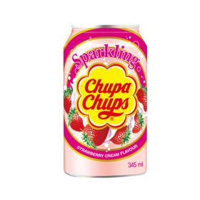 Chupa Chups Sparkling Strawberry & Cream (345 ml)