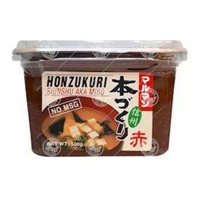 Honzukuri Aka Miso Paste (dunkel) (500 g)